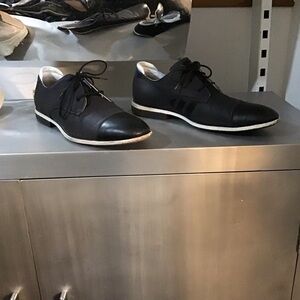 Men's Black Leather Shoes